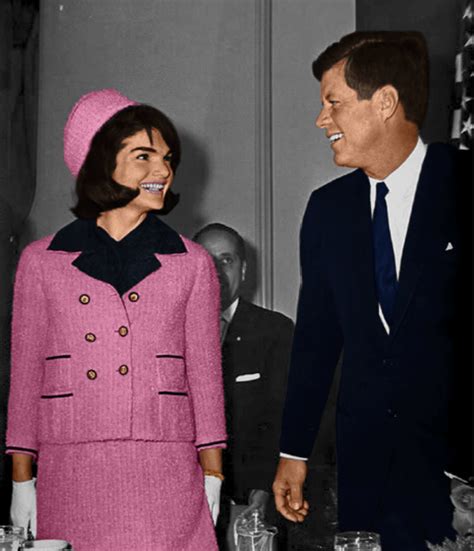 pink jackie kennedy suit